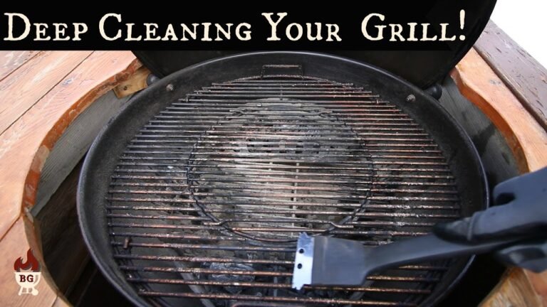 How to Clean a Charcoal Grill