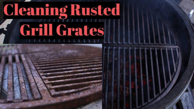 How to Clean Rusty Grill Grates Quickly