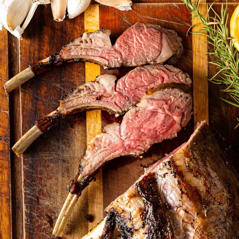 How to Grill Rack of Lamb