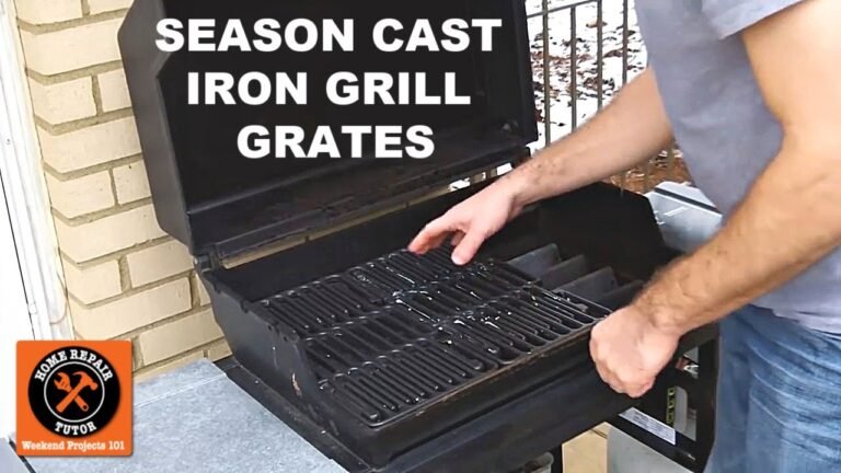 How to Season Grill Grates