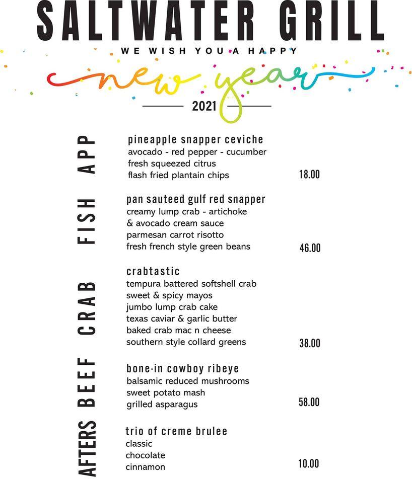 saltwater grill menu 3710032