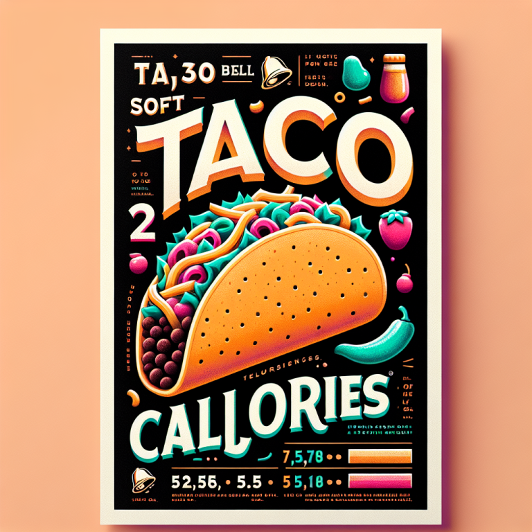 Taco Bell Taco Bell Soft Taco Calories First Letter Capital Of Every Word Do Not Use Full Stop