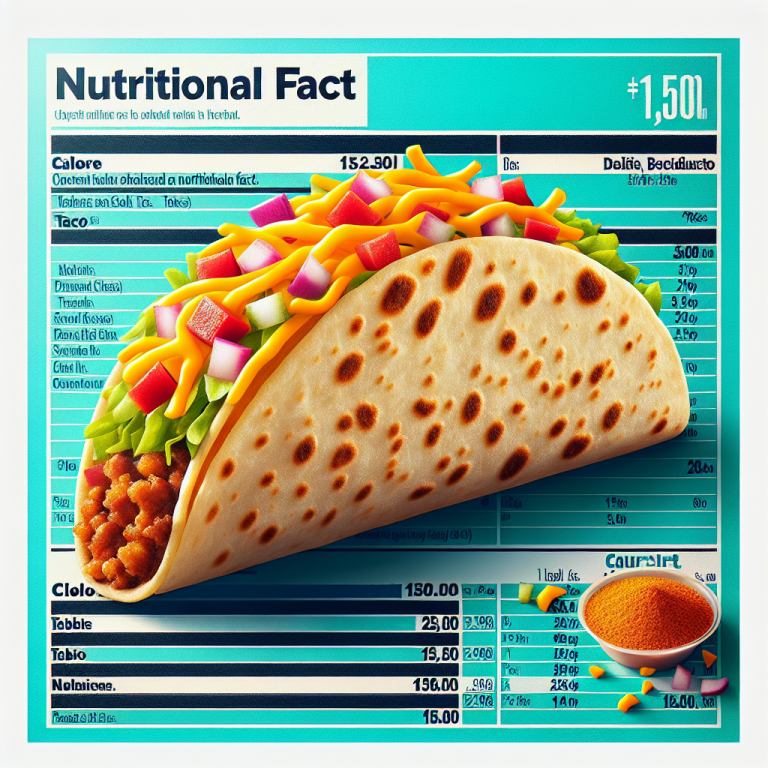 The Truth About Taco Bell Soft Tacos: How Many Calories Are Really in Your Favorite Snack?