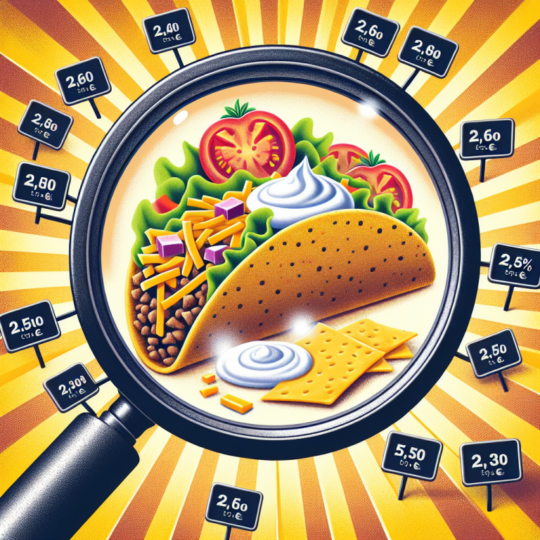 Uncovering the Caloric Truth: How Many Calories are Really in a Taco Bell Taco Supreme?