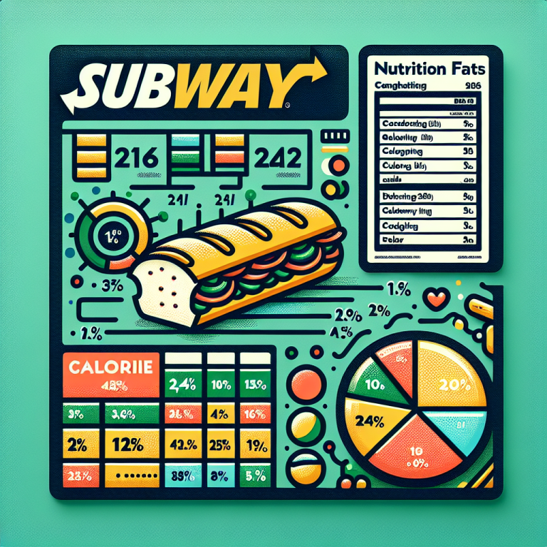 subway bread calories