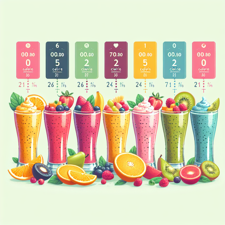 jamba juice smoothie calories