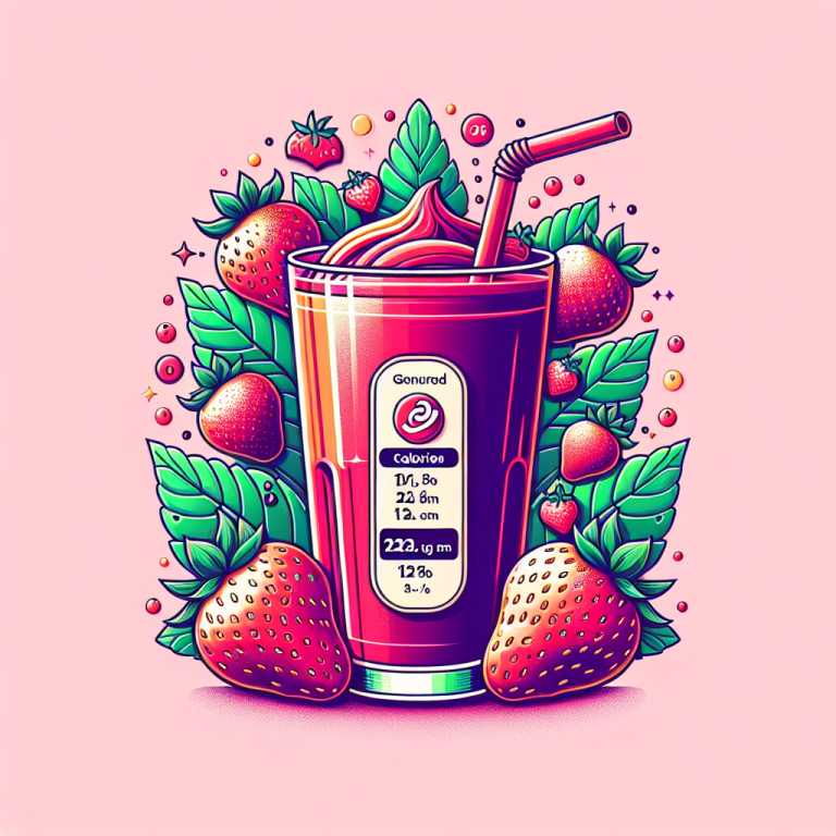 strawberries wild jamba juice calories