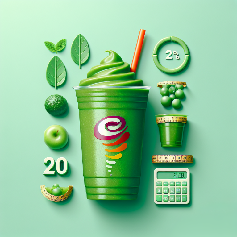 jamba juice green smoothie calories