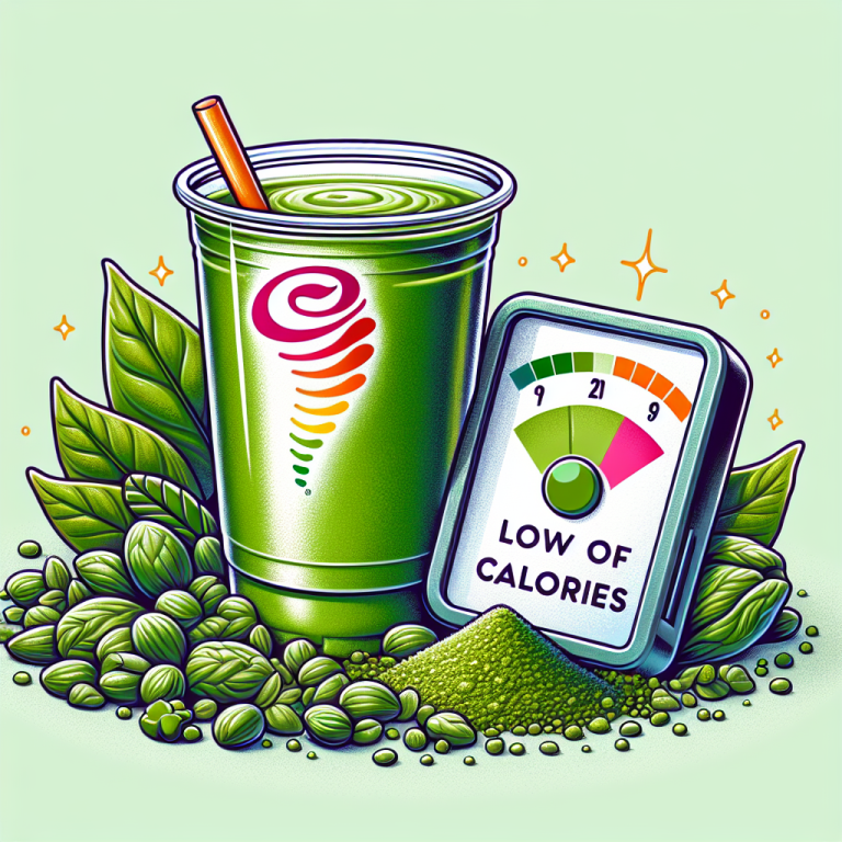 jamba juice matcha green tea blast calories