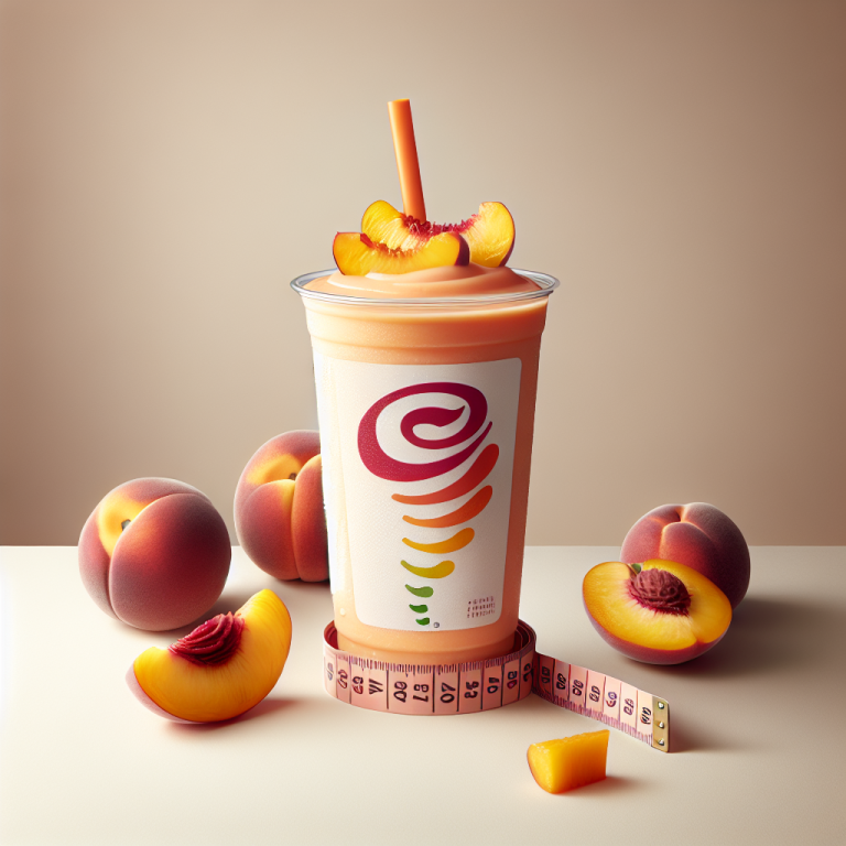 jamba juice peach perfection calories