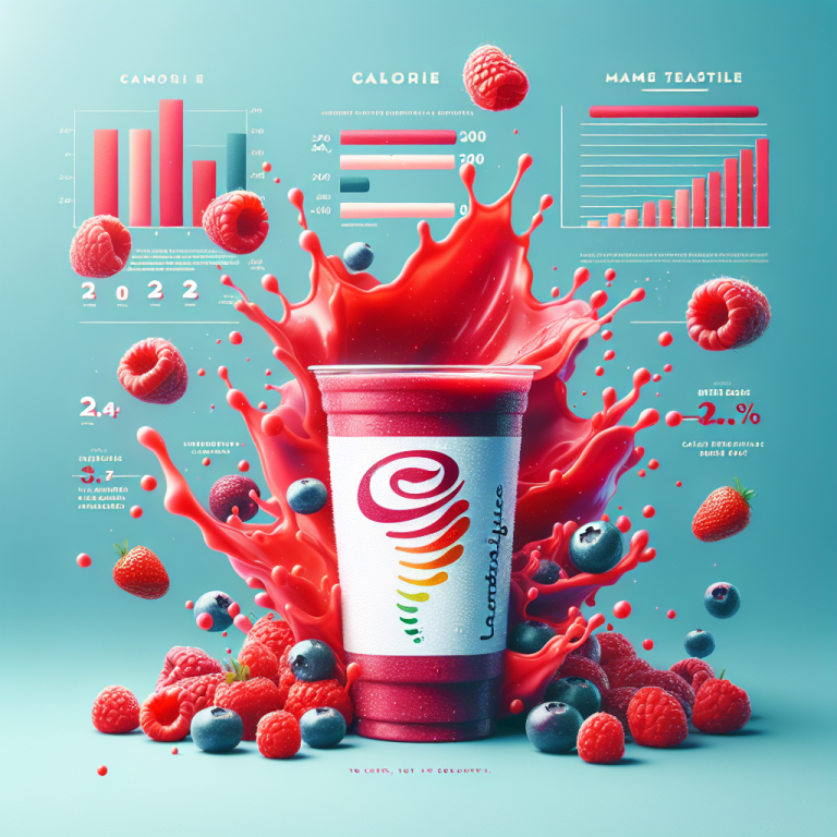 jamba juice razzmatazz calories