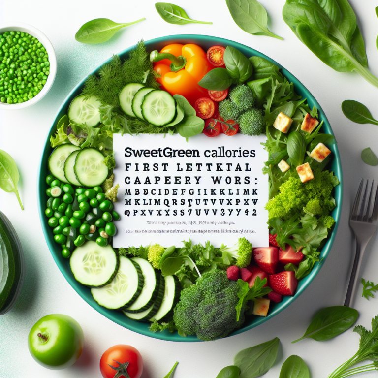 Sweetgreen Calories First