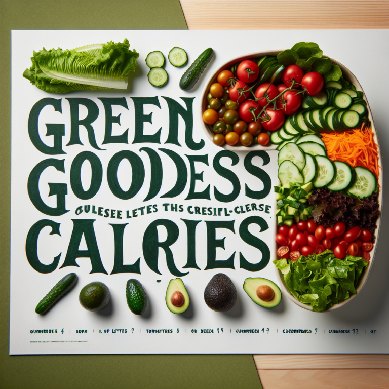 Sweetgreen Green Goddess Calories