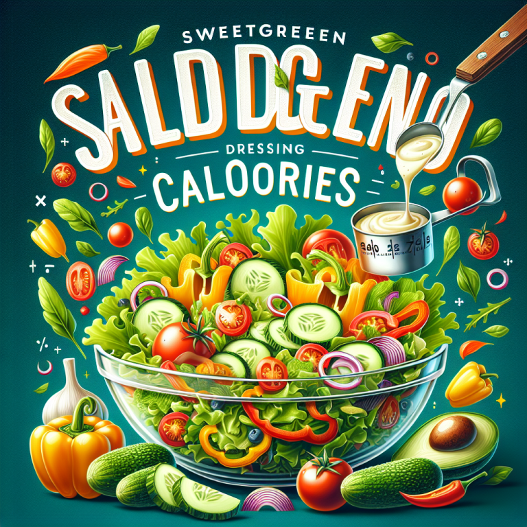 Sweetgreen Salad Dressing Calories