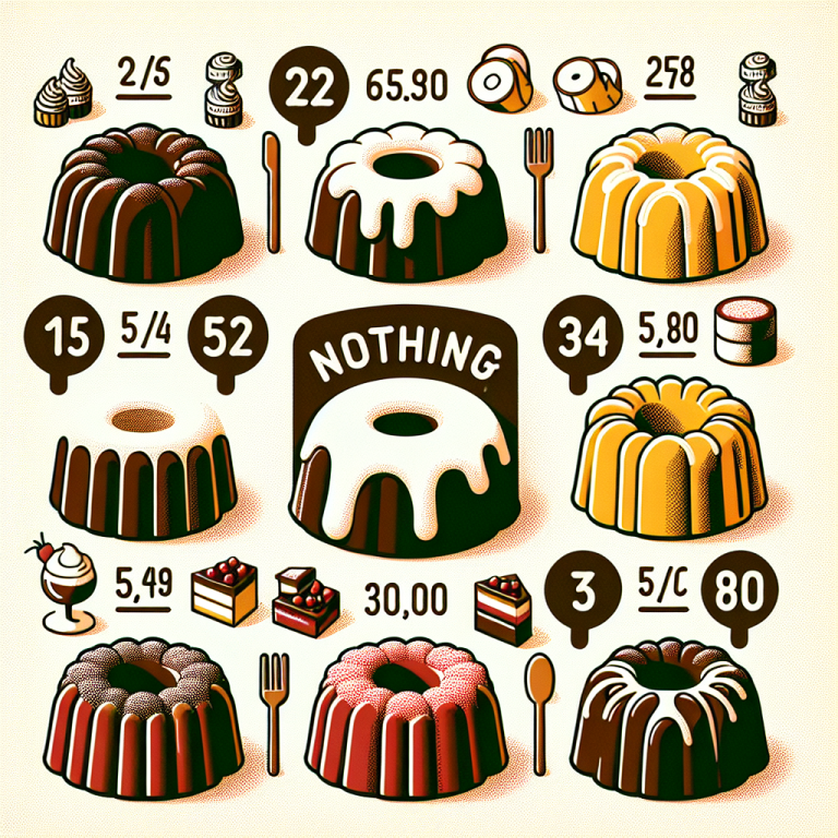 nothing bundt cakes menu calories.