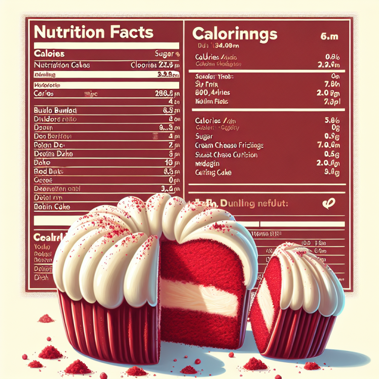 nothing bundt cakes mini red velvet calories.