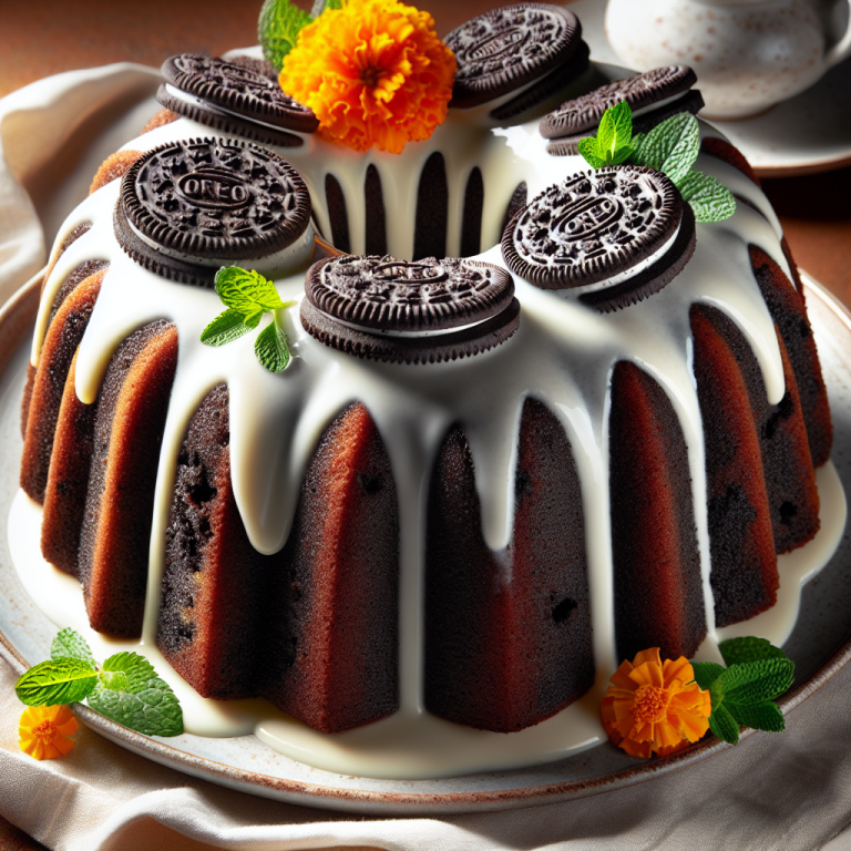 nothing bundt cakes oreo calories.