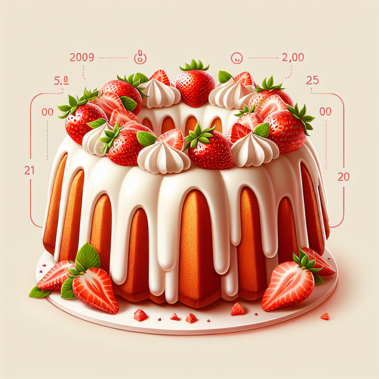 nothing bundt cakes strawberries and cream calories.