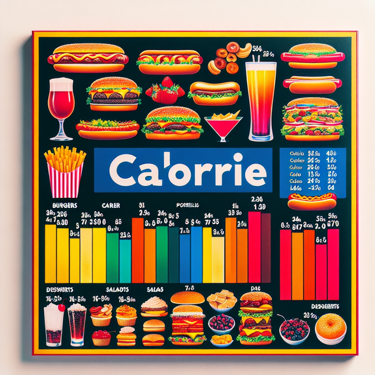 portilloʼs calorie chart