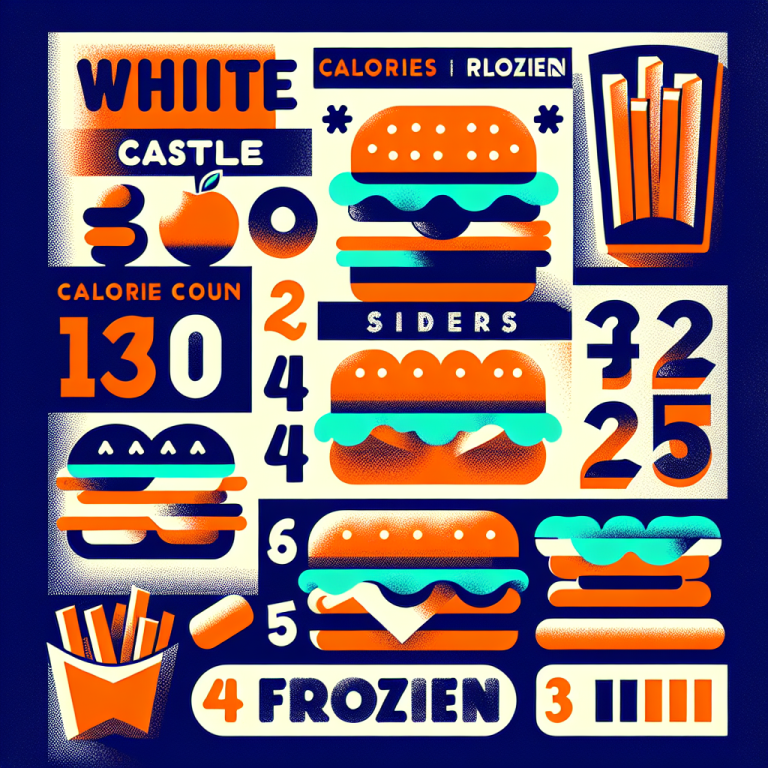 White Castle Calories Frozen