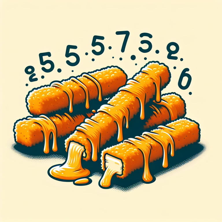 White Castle Cheese Sticks Calories