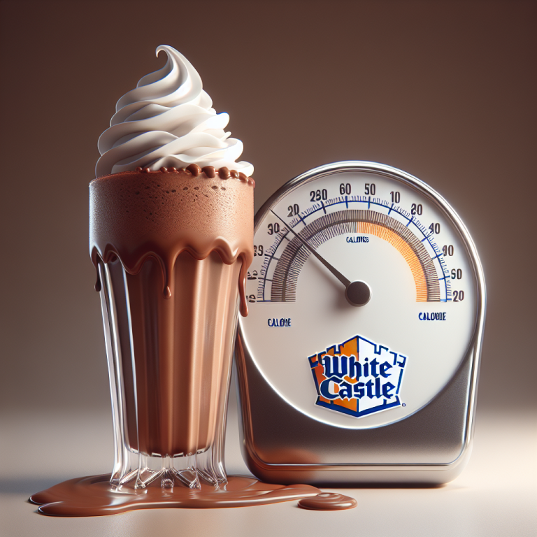 White Castle Chocolate Shake Calories