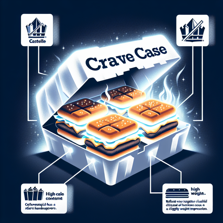 White Castle Crave Case Calories