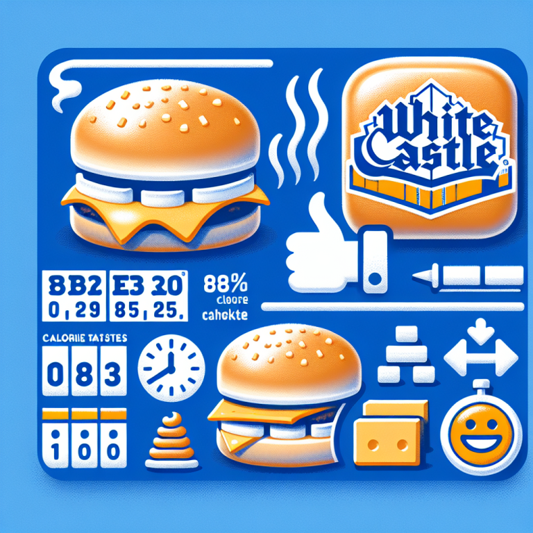 White Castle Frozen Cheeseburgers Calories