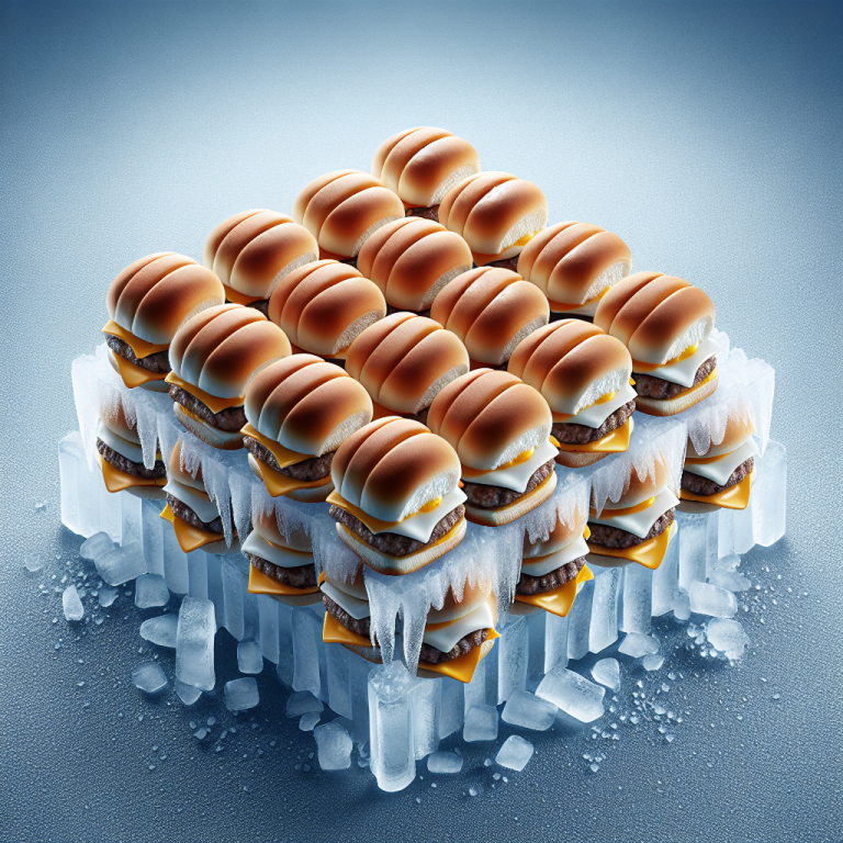 White Castle Frozen Sliders Calories