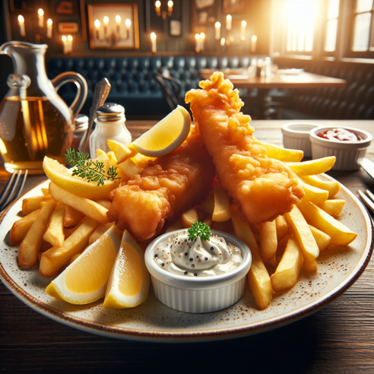 tgi fridays fish and chips calories