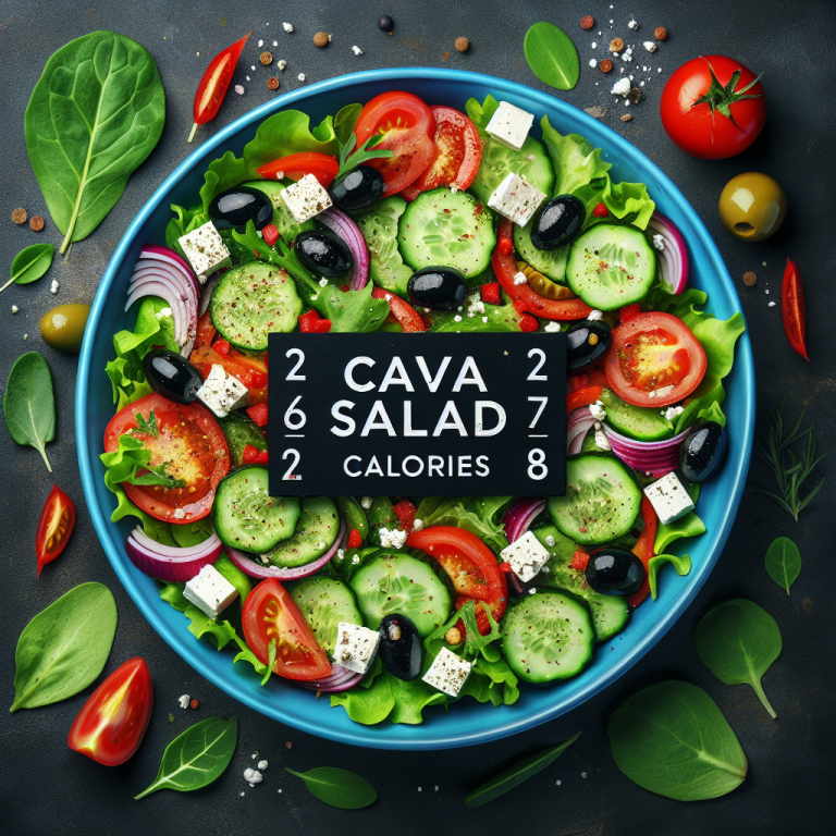 Cava Salad Calories First Letter Capital Of Every Word Do Not Use Full Stop