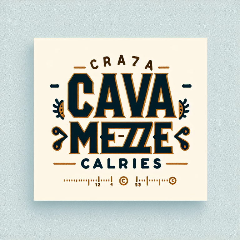 Cava Mezze Calories First Letter Capital Of Every Word Do Not Use Full Stop