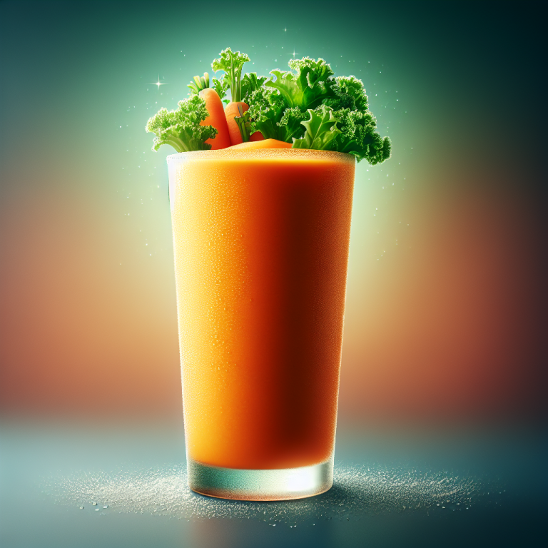 smoothie king carrot kale dream calories