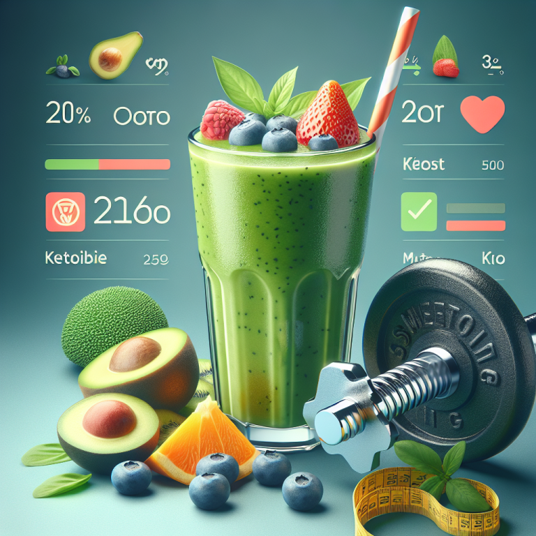 smoothie king keto champ calories