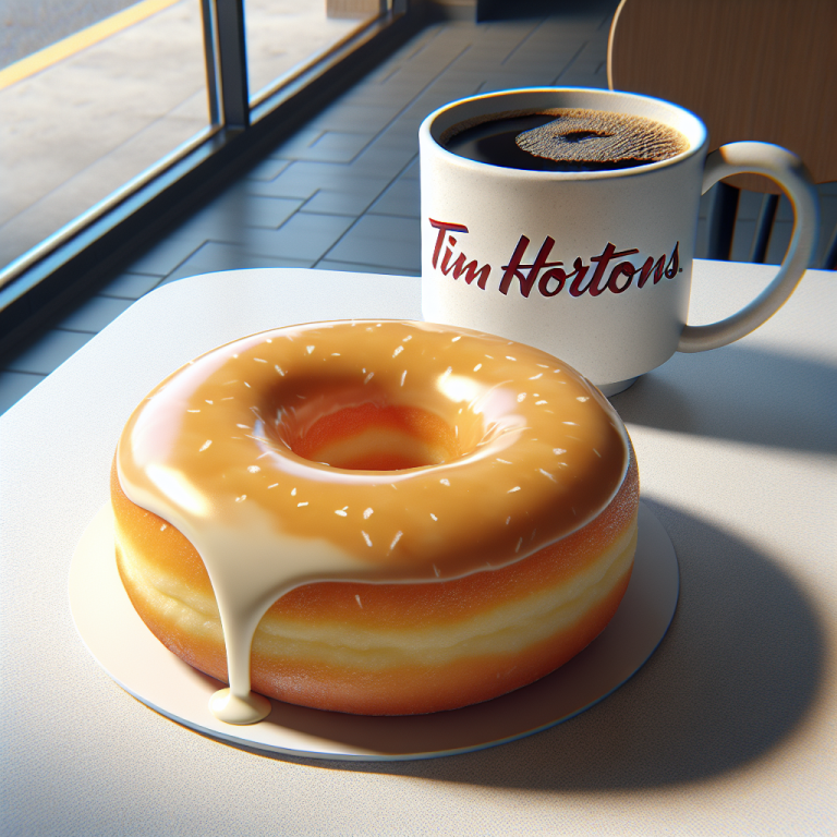 tim hortons sour cream glazed donut calories