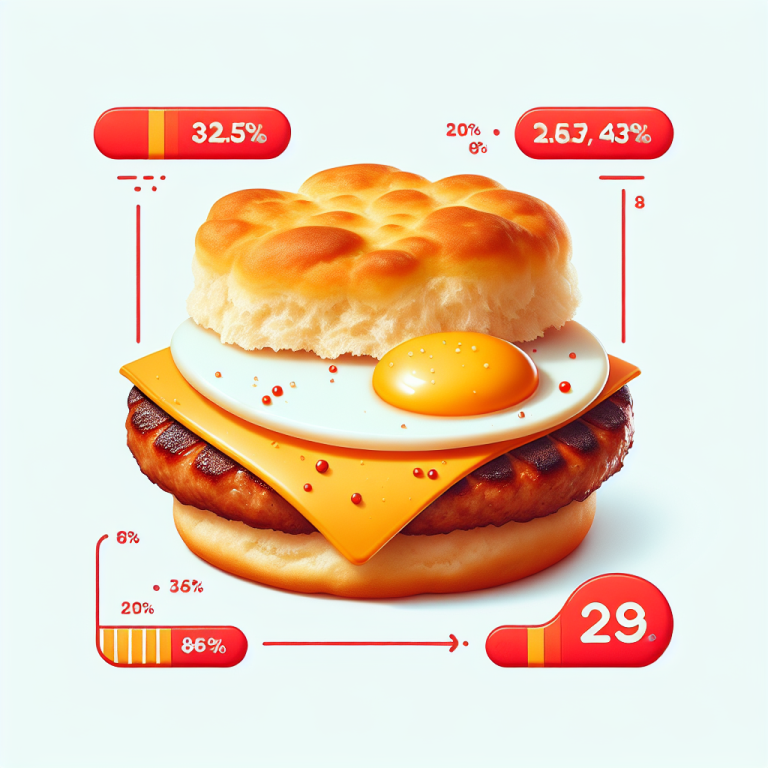 tim hortons sausage egg biscuit calories