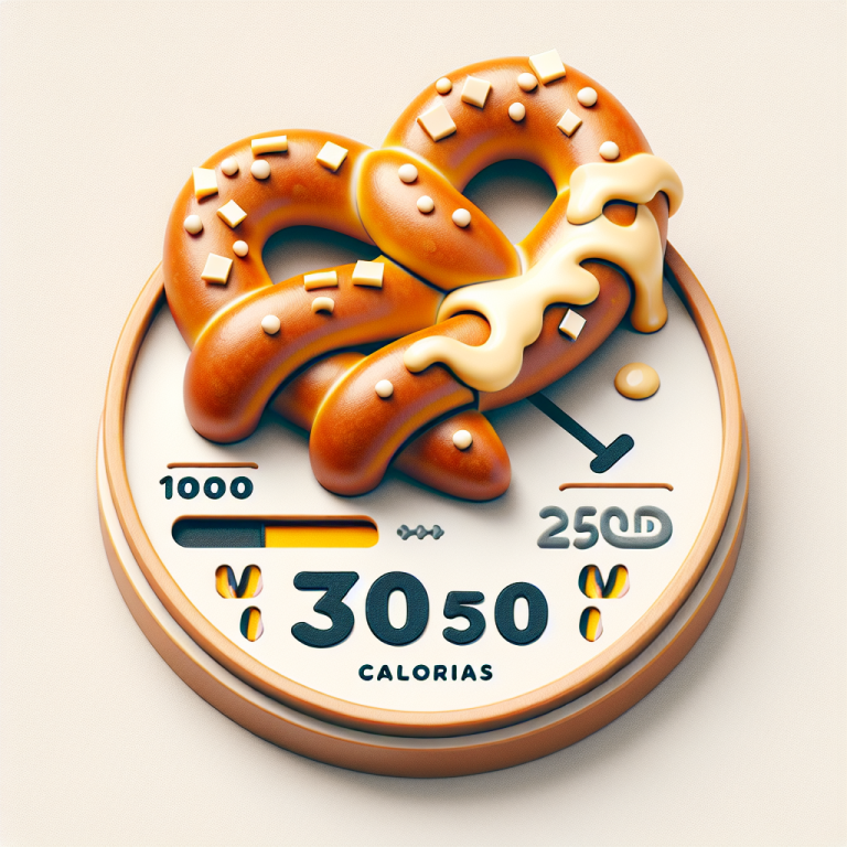 auntie anneʼs cheese pretzel calories