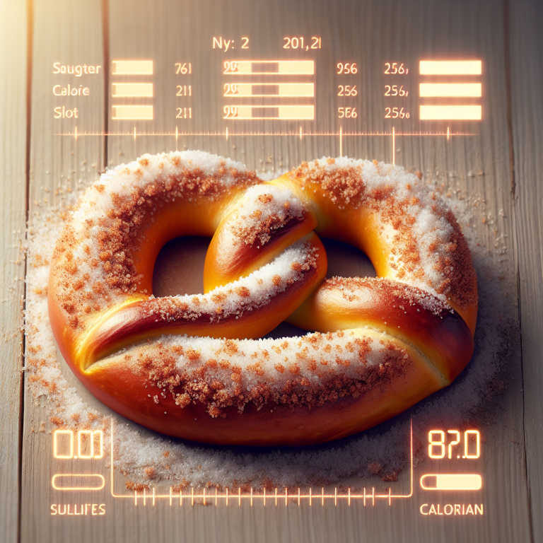 auntie anne’s cinnamon sugar pretzel calories