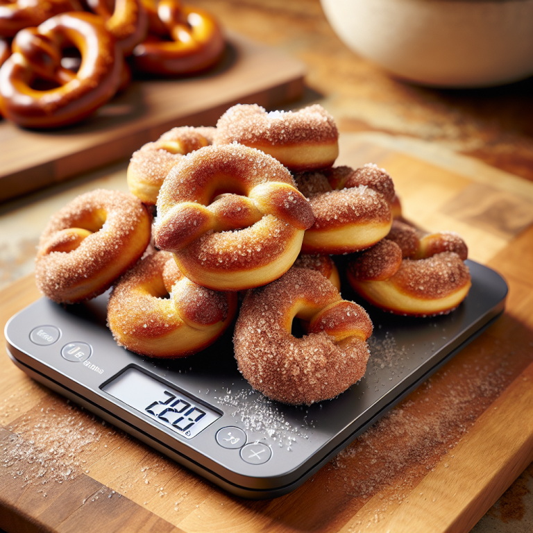 auntie anneʼs cinnamon pretzel bites calories