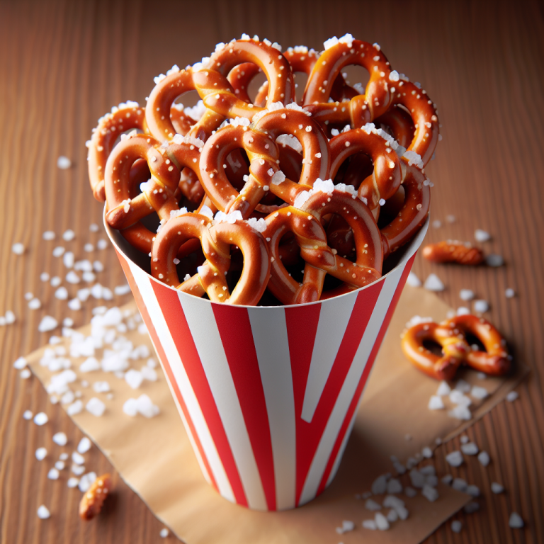 auntie anneʼs salted pretzel bites calories