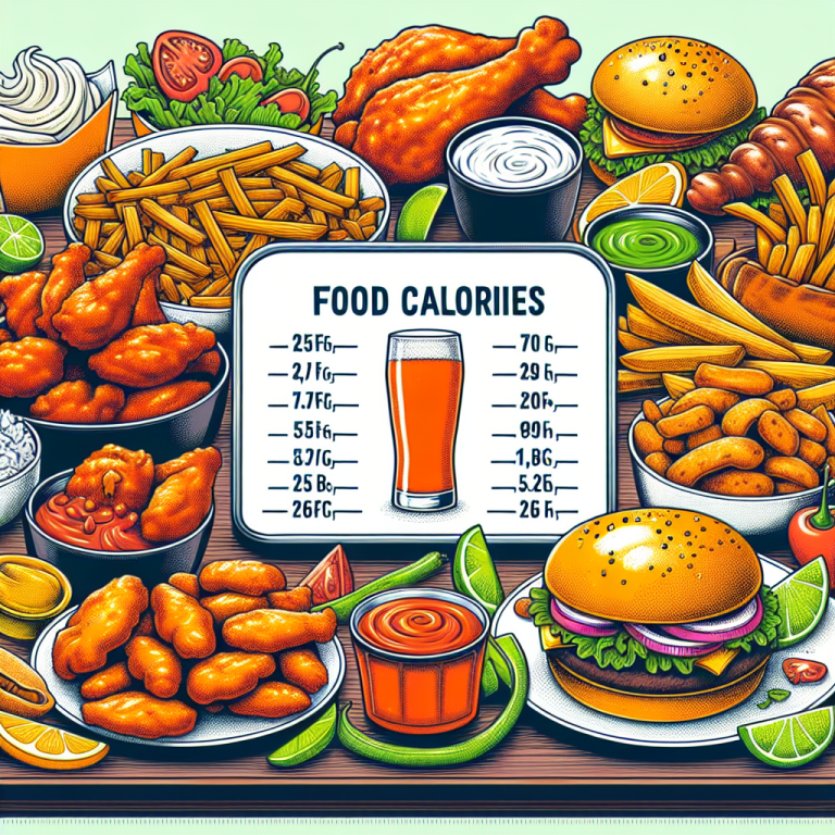 Hooters Food Calories