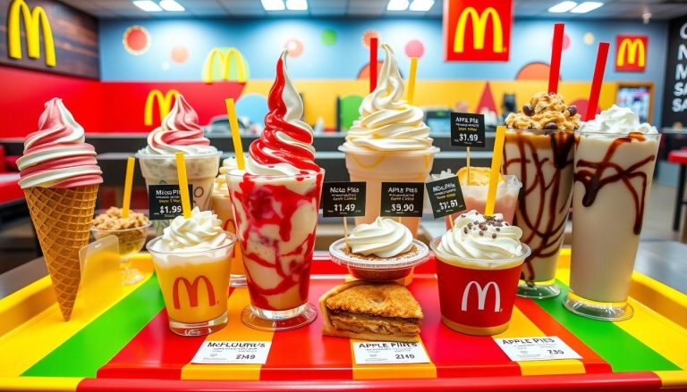 McDonald's Dessert Menu With Prices