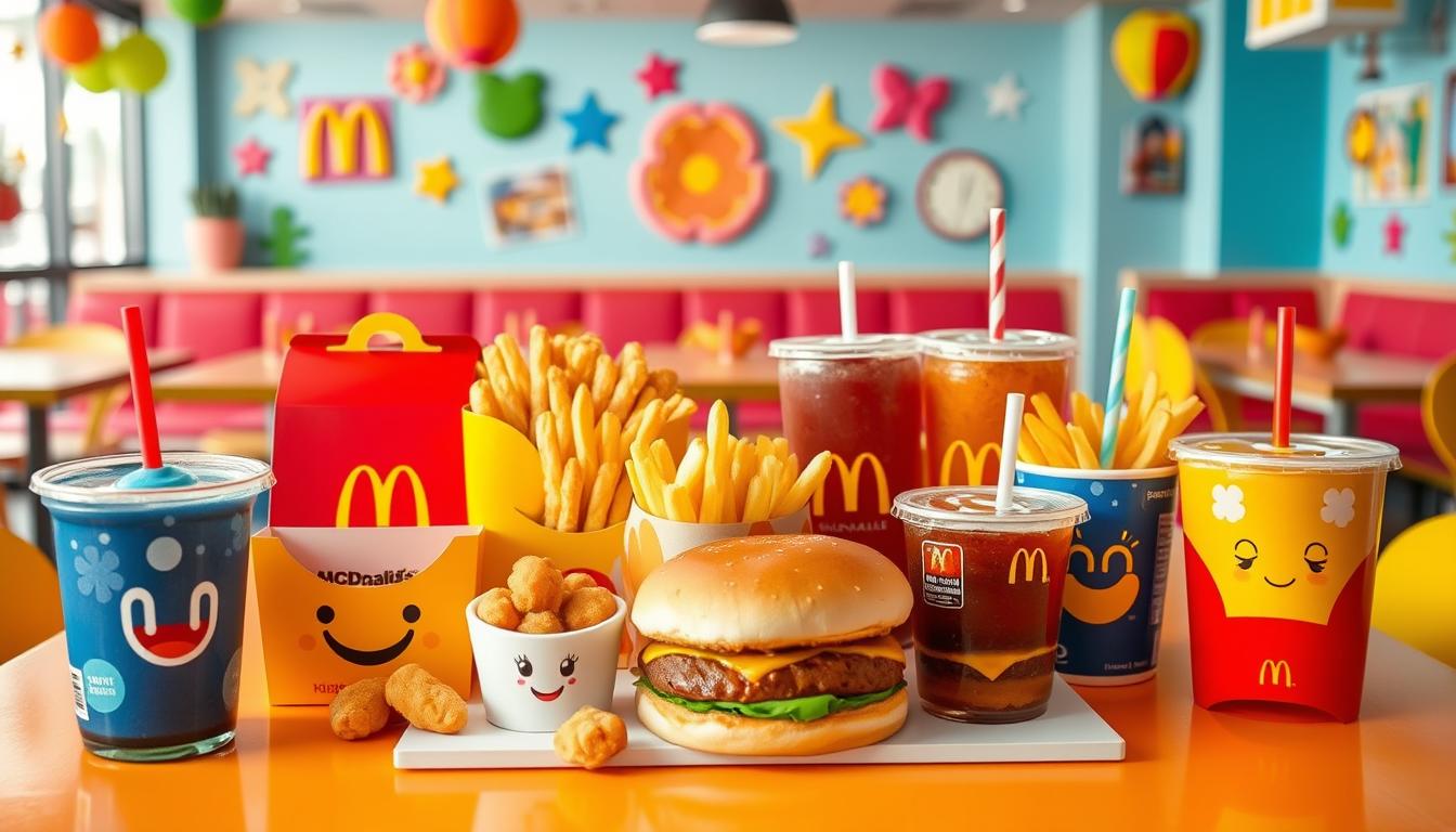 McDonald's Kiddies Menu With Prices