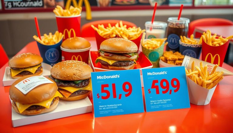 McDonald's Menu Deals With Prices