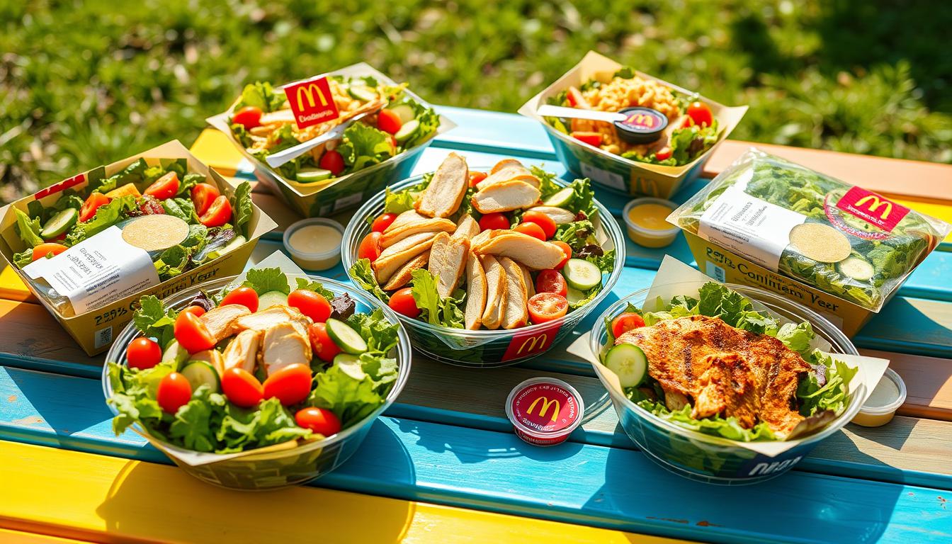 McDonald's Salads Menu With Prices