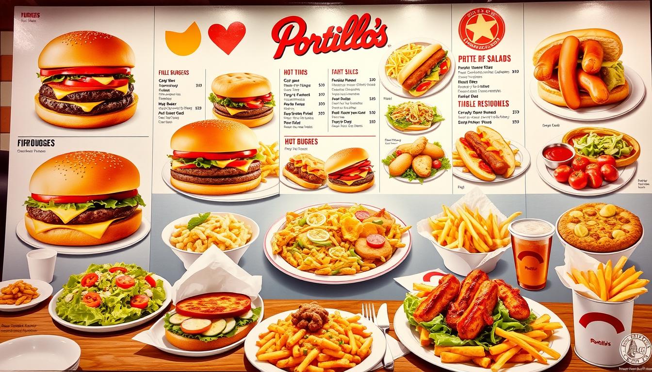 Portillo's Menu With Prices