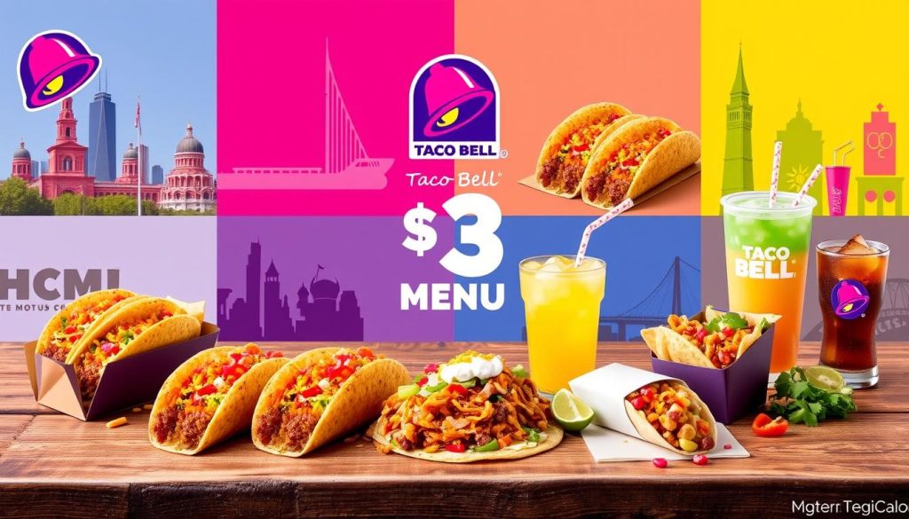 Taco Bell $3 menu regional variations