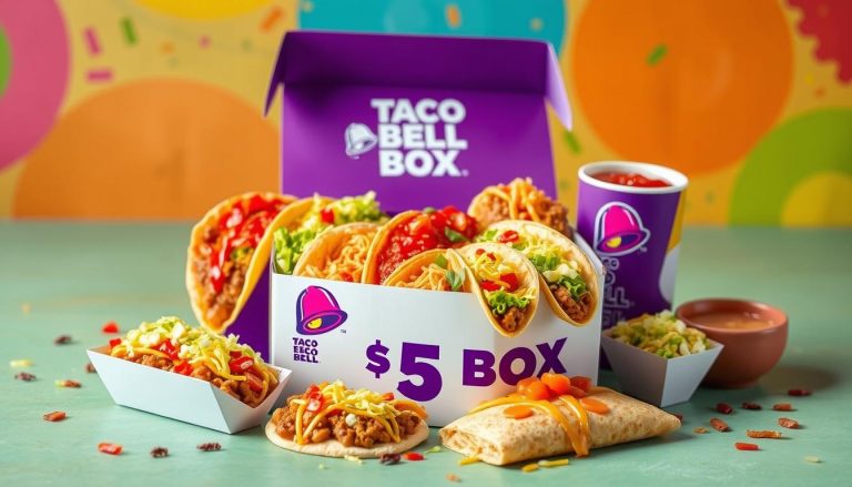 Taco Bell $5 Box Menu With Prices