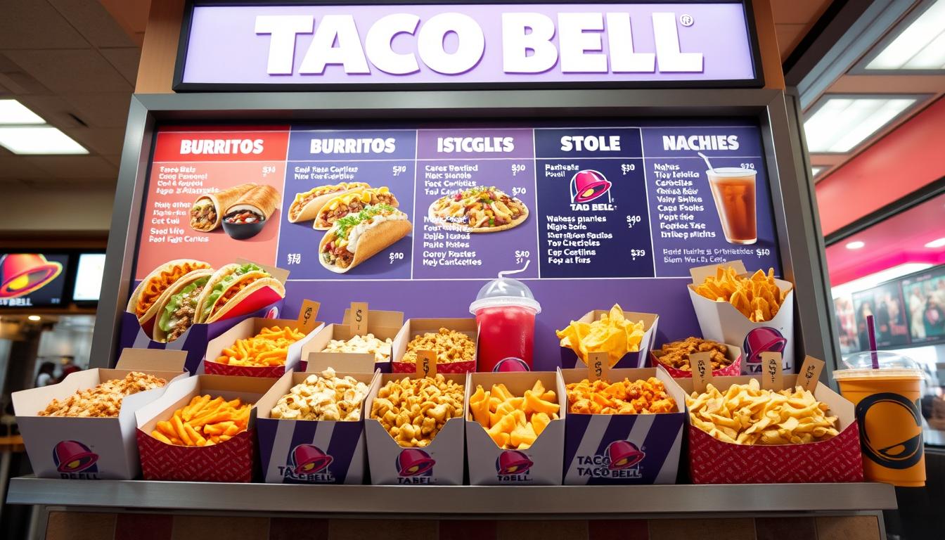 Taco Bell Boxes Menu With Prices