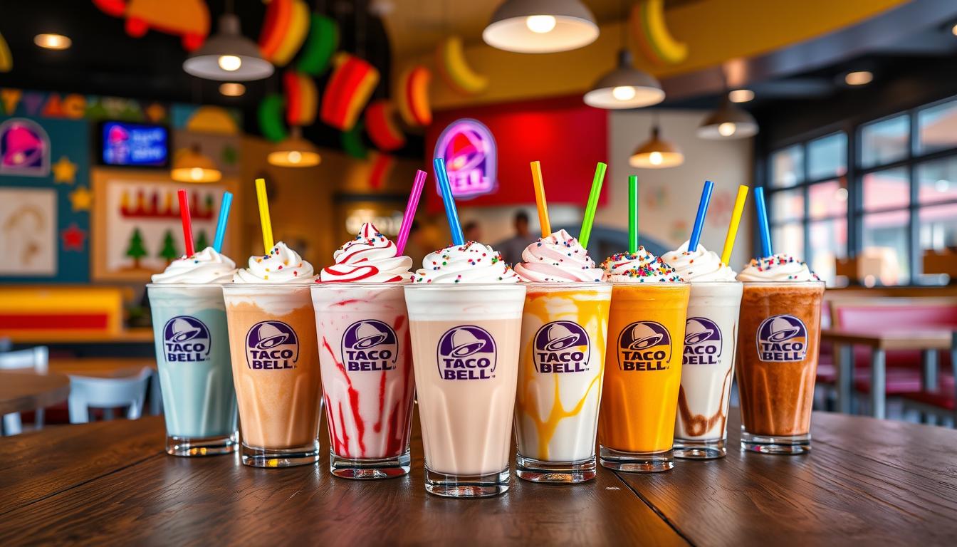 Taco Bell Milkshakes Menu With Prices